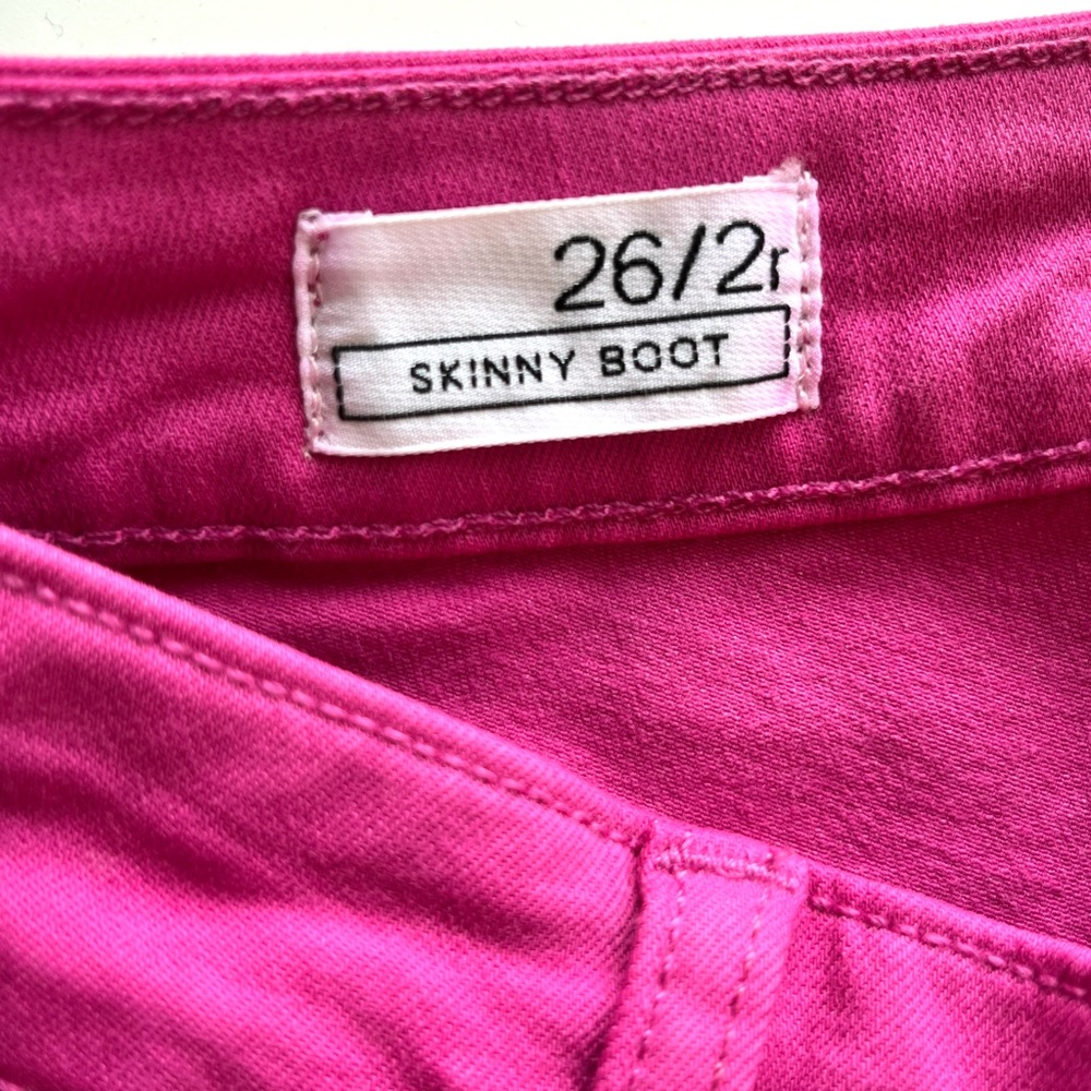 Junior’s Pink Jeans - Picture 2 of 14